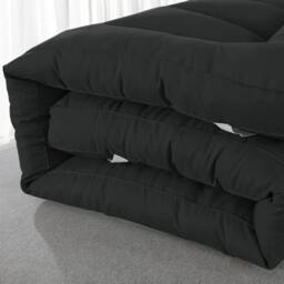 PAWNORA Black 6ft Super King Mattress Topper - thumbnail 5