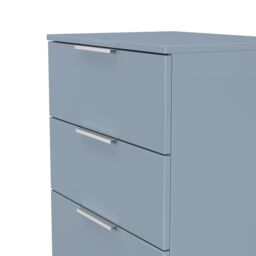 Ready Assembled 2 U Dover 4 Drawer Midi Chest (Ready Assembled) in Light Blue - thumbnail 5