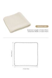 Living and Home Non-Slip Faux Plush Sherpa-Style Sofa Cover in Beige - Size: Extra Large - thumbnail 8