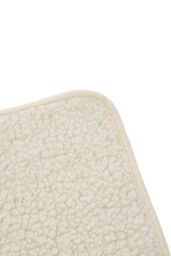 Living and Home Non-Slip Faux Plush Sherpa-Style Sofa Cover in Beige - Size: Extra Large - thumbnail 9
