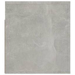 Berkfield Home Elegant Wall-mounted Bedside Cabinet Concrete Grey 50x36x40 cm - Size: 50 x 36 x 40 cm - thumbnail 7