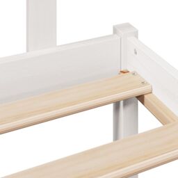 Berkfield Home Bookcase Bed without Mattress White 140x190 cm Solid Wood Pine - thumbnail 9