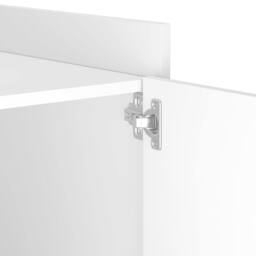 Berkfield Home Decorative Bedside Cabinet White 45x50x50 cm Engineered Wood - Size: 45 x 50 x 50 cm - thumbnail 9