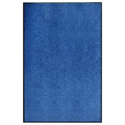 Berkfield Home Doormat Washable Blue 120x180 cm - thumbnail 1