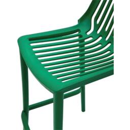 SPETLEK Green Plastic Bar Stools, Stacking Bar Stools, Stacking High Stools - thumbnail 3