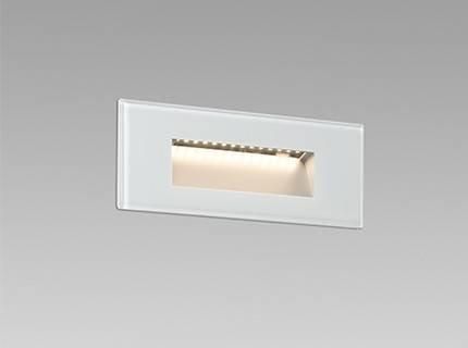 Netlighting Dart Outdoor LED Recessed Wall Light White 5W 2700K IP65 - image 1
