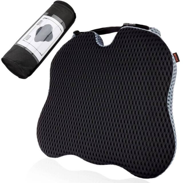 KORVIXA Memory Foam Car Seat Cushion in Black - Size: 100 cm x 190 cm - image 1