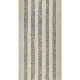 Wyld and Coco Handwoven Wool Rug - Off-White and Black 80 x 150 cm Tasselled in White - Size: 80 cm x 150 cm - thumbnail 2