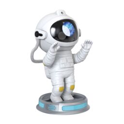 Menkind RED5 Nebula Space Man 360° Spin Projector Light in White - thumbnail 2
