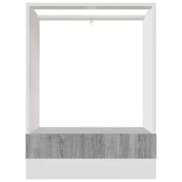 Berkfield Home Oven Cabinet Grey Sonoma 60x46x81.5 cm Engineered Wood - thumbnail 5