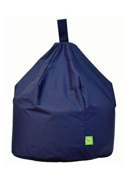 Bean Lazy Cotton Twill Navy Blue Bean Bag Child Size in Dark Blue - Size: Small - image 1