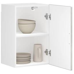 Berkfield Home Kitchen Wall Cabinet¬†Porto Concrete Grey Engineered Wood - thumbnail 2