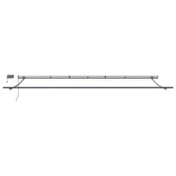 Berkfield Home Manual Retractable Awning with LED Yellow & Orange 600x300 cm - thumbnail 7