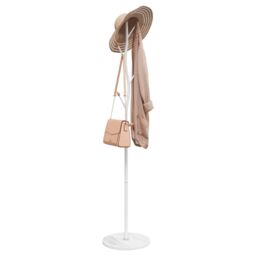 Berkfield Home Coat Stand White 177 cm Powder-coated Iron