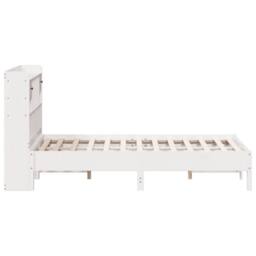 Berkfield Home Bookcase Bed without Mattress White 160x200 cm Solid Wood Pine - thumbnail 5