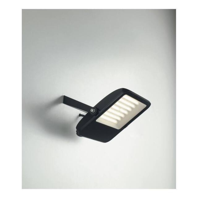 Netlighting TAURUS Outdoor LED Flood Light Black IP65 8400lm 6500K 24.9x22.9x4.8cm - Size: 24.9x22.9x4.8 cm - image 1