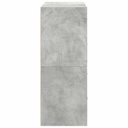Berkfield Home Cabinets with 2 Drawers 2 pcs Concrete Grey 60x31x40 cm Engineered Wood - Size: 60 x 31 x 40 cm - thumbnail 6