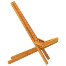 Berkfield Home Folding Garden Chairs 2 pcs Solid Wood Acacia in Brown - thumbnail 6