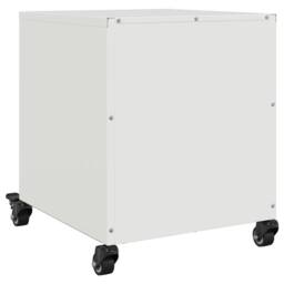 Berkfield Home Bedside Cabinets 2 pcs White 36x39x43.5 cm Steel - thumbnail 7