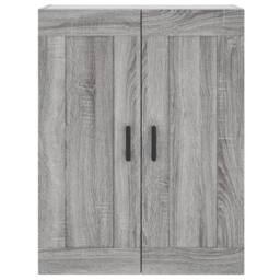 Berkfield Home Highboard Grey Sonoma 69.5x34x180 cm Engineered Wood - thumbnail 6