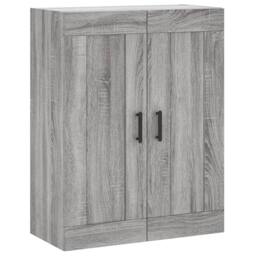 Berkfield Home Highboard Grey Sonoma 69.5x34x180 cm Engineered Wood - thumbnail 5