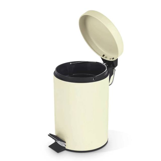 Havendro 3L Stainless Steel Cream Pedal Bin - image 1