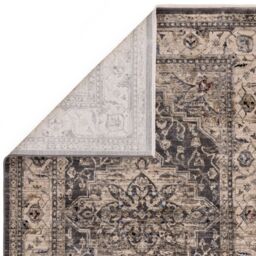 The Rug Shop UK Charcoal Luxurious Traditional Easy to clean Machine Made Border Rug - Size: 240 cm x 330 cm - thumbnail 7