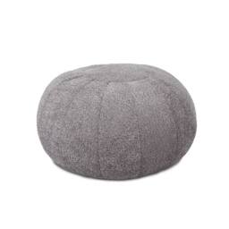 rucomfy Beanbags rucomfy Indoor Snug Pouffe - Comfortable Bean Bag Footstool in Grey - thumbnail 4