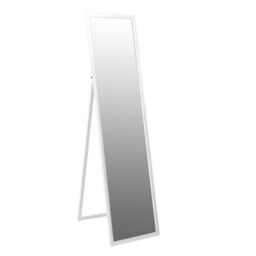 Harbour Housewares Square Full-Length Mirror - Freestanding Mirror for Bedrooms, Hallways in White