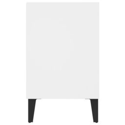 Berkfield Home TV Cabinet with Metal Legs White 103.5x30x50 cm - thumbnail 5