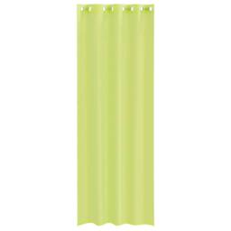 Berkfield Home Voile Curtains with Grommets 2 pcs Apple Green 140x260 cm - thumbnail 4