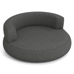 Costway Inflatable Couch Blow Up Lounger Air Sofa w/Detachable Cover &Armrests in Grey - thumbnail 1