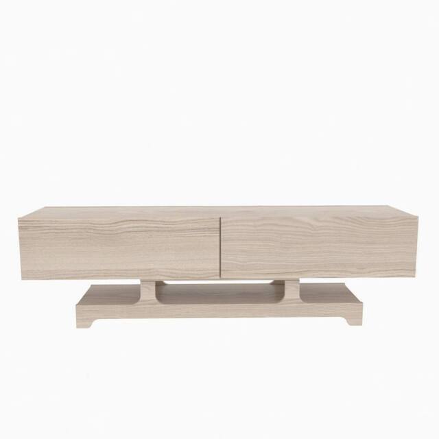 Decorotika Tera TV Stand TV Unit for TVs up to 72 inches in Light Grey - image 1