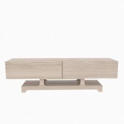 Decorotika Tera TV Stand TV Unit for TVs up to 72 inches in Light Grey - thumbnail 1