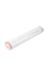 Orange-Trimmed Mattress with Soft Wave Foam & Reinforced Springs in White - Size: Single - thumbnail 9