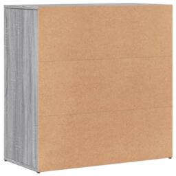 Berkfield Home Sideboard Grey Sonoma 79x38x80 cm Engineered Wood - Size: 79 x 38 x 80 cm - thumbnail 7