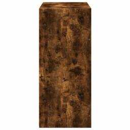 Berkfield Home Sideboard Smoked Oak 70x41x93 cm Engineered Wood in Brown - Size: 70 x 41 x 93 cm - thumbnail 5