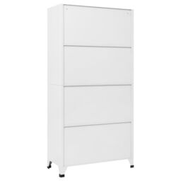 Berkfield Home Locker Cabinet with 12 Compartments 90x45x180 cm in Grey - Size: 90 x 45 x 180 cm - thumbnail 5