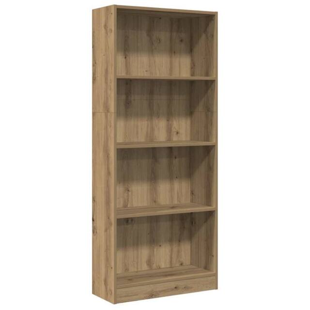 Berkfield Home Bookcase Artisian Oak 60x24x143 cm Engineered Wood in Brown - Size: 60 x 24 x 143 cm - image 1