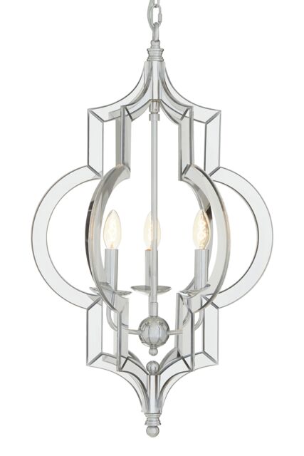 Orsina Kensington Townhouse Moorish Pendant Light in Silver - image 1