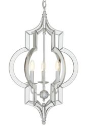 Orsina Kensington Townhouse Moorish Pendant Light in Silver - thumbnail 1