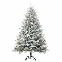 Berkfield Home Artificial Pre-lit Christmas Tree with Ball Set Green 180 cm - thumbnail 5