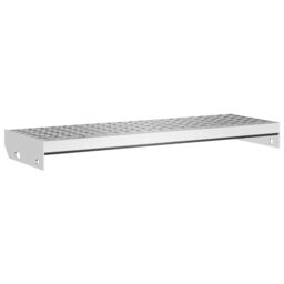 Berkfield Home Grate Step 70x24x7 cm Galvanised Steel in Silver - Size: Medium - thumbnail 2