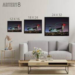 "Artery8 US Navy V 22 Osprey Tritrotor Aircraft Framed Canvas Wall Art Print - Size: W24"" x H32""" - thumbnail 4