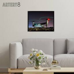 "Artery8 US Navy V 22 Osprey Tritrotor Aircraft Framed Canvas Wall Art Print - Size: W24"" x H32""" - thumbnail 3