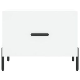 Berkfield Home Coffee Tables 2 pcs White 50x50x40 cm Engineered Wood - Size: 50 x 50 x 40 cm - thumbnail 6