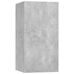 Berkfield Home 6 Piece TV Cabinet Set Concrete Grey Engineered Wood - thumbnail 5
