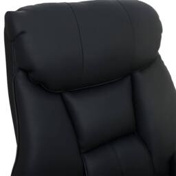 Levede Executive Office Chair Wide Spring Cushion Recliner Footrest in Black - thumbnail 7