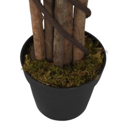 Berkfield Home Artificial Fiddle Leaf Fig Tree 180 Leaves 150 cm Green - thumbnail 4