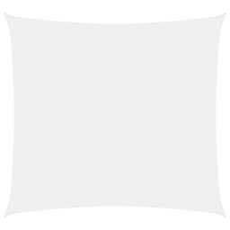 Berkfield Home Sunshade Sail Oxford Fabric Square 3x3 m White - thumbnail 1